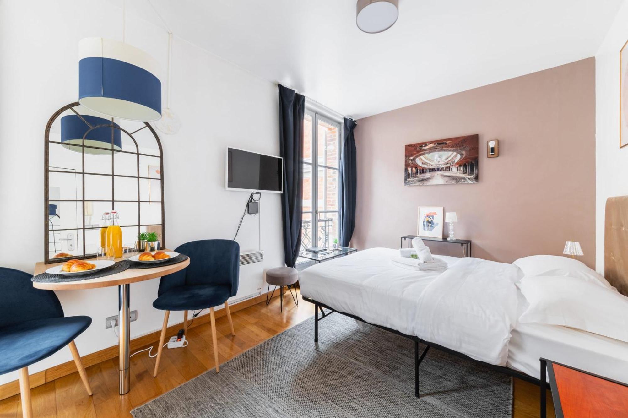Studio Cosy Vue Sur Le Musee - Paris 5 - 2P Apartment Luaran gambar